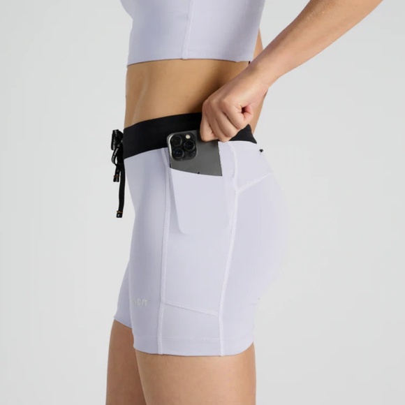 Bandit Stamina 5" Women's Compression Shorts - Soft Lilac XS - Picture 2 of 11